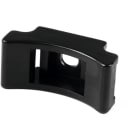 Hellermanntyton - Embase en berceau à visser avec trou central Ø 6 mm en PA66 noir - LKCSF1