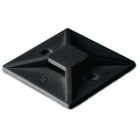 Hellermanntyton - Embase à visser 28x28mm en PA66 noir - MB4