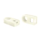 Hellermanntyton - Embase à visser pour vis M6 trou Ø 7.1 mm en PA66 naturel - FH50