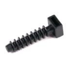 Hellermanntyton - Cheville murale à frapper pour trou Ø 7 à 8 mm en PA66W noir - LOK01