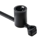 Hellermanntyton - Lanière de fixation 160 x 4.6 mm pour goujon Ø 5 mm en PA66HS noir - T50SSBS5OTE