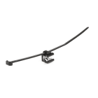 Hellermanntyton - Lanière de fixation pour bord de tôle 200 x 4.6 mm en PA66HS noir - T50ROSEC22