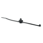 Hellermanntyton - Lanière avec pied sapin 200x4.6mm Øtrou 4.5 à 5mm en PA66HS noir - T50RFT5
