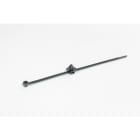 Hellermanntyton - Lanière avec pied sapin 200x4.6mm Øtrou 6.4 à 7.1mm en PA66HS noir - T50ROSFT6