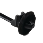 Hellermanntyton - Lanière de fixation 160x4.6mm à pied ancre en PA66HS noir - T50SOSSFT6.5EMDL