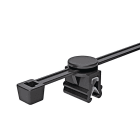 Hellermanntyton - Lanière rotative 202x4.6mm pour bord de tôle en PA66HS noir - CBTO50R