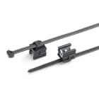 Hellermanntyton - Lanière de fixation pour bord de tôle 200 x 4.6mm en PA66HIRHS noir - T50ROSEC19