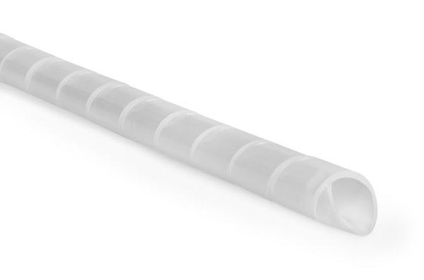 Hellermanntyton - Frette spiralée PE Couleur naturelle Diamètre 4 mm