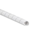 Hellermanntyton - Frette Spiralée PE Retardateur de Flamme Couleur blanche Diamètre 4 mm