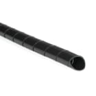 Hellermanntyton - Frette spiralée PA6 V0 Couleur noire Diamètre 4 mm