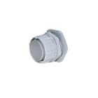 Hellermanntyton - Raccord pour gaine annelée FG-M, FG45, M50, PP, gris, sachet 10 pcs