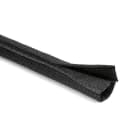 Hellermanntyton - Gaine tissée textile à fermeture auto-agrippante HELAHOOK noire diamètre 30
