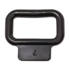 Hellermanntyton - Boucle élastique de fermeture pour embase à visser C2, en PVC noir - R2