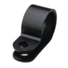 Hellermanntyton - Bride plastique à visser pour câble de diamètre 14 mm en PA66HS noir - H8P