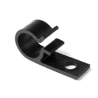 Hellermanntyton - Bride plastique à visser pour câble de diamètre 20 mm en POM noir - 8D20
