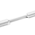 Hellermanntyton - Gaine thermorétractable TF21, Blanc 12.7/6.4mm, rétreint 2/1, rouleau 50m