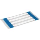 Hellermanntyton - Manchon thermo HST imprimable, rétreint 3:1, blanc, ø 3 mm, longeur 50mm