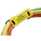 Hellermanntyton - Repères de câbles, Jaune et blanc, 1 couleur par face, de taille 15X65