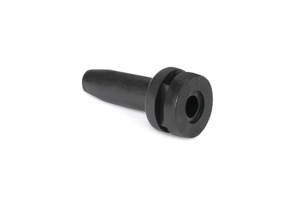 Hellermanntyton - Passe-Fils Anti-Pliure PVC-FR, retardateur de flamme, Noir, HV2103