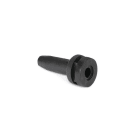 Hellermanntyton - Passe-Fils Anti-Pliure PVC-FR, retardateur de flamme, Noir, HV2103