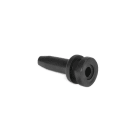 Hellermanntyton - Passe-Fils Anti-Pliure PVC-FR, retardateur de flamme, Noir, HV2104