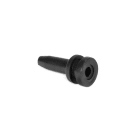 Hellermanntyton - Passe-Fils Anti-Pliure PVC-FR, retardateur de flamme, Noir,  HV2104