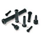 Hellermanntyton - Passe-Fils Anti-Pliure PVC-FR, retardateur de flamme, Noir, HV2209