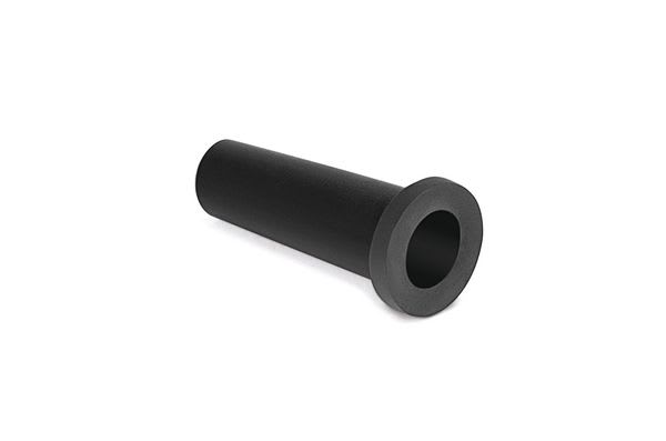 Hellermanntyton - Passe-Fils Anti-Pliure PVC-FR, retardateur de flamme, Noir HV2210