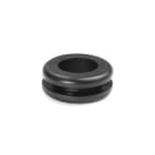 Hellermanntyton - Passe-Fils pour Panneaux PVC-FR, retardateur de flamme, Noir, HV1203