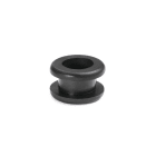 Hellermanntyton - Passe-Fils pour Panneaux PVC-FR, retardateur de flamme, Noir, HV1206