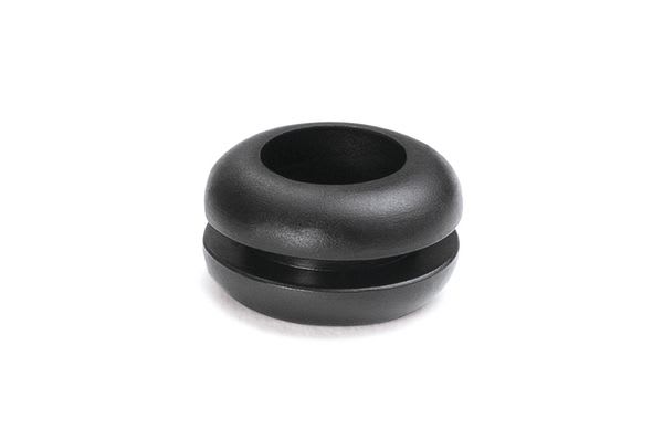 Hellermanntyton - Passe-Fils pour Panneaux PVC-FR, retardateur de flamme, Noir, HV1208