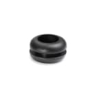 Hellermanntyton - Passe-Fils pour Panneaux PVC-FR, retardateur de flamme, Noir, HV1208