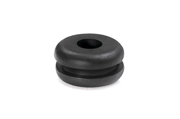 Hellermanntyton - Passe-Fils pour Panneaux PVC-FR, retardateur de flamme, Noir, HV1209