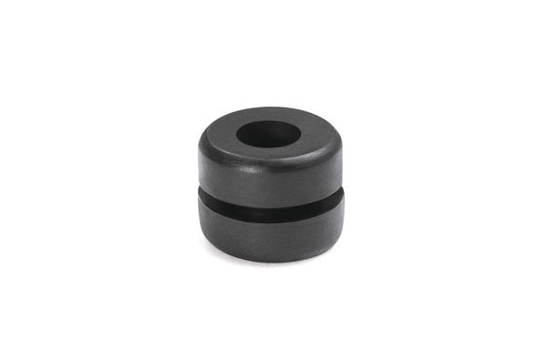 Hellermanntyton - Passe-Fils pour Panneaux PVC-FR, retardateur de flamme, Noir, HV1212