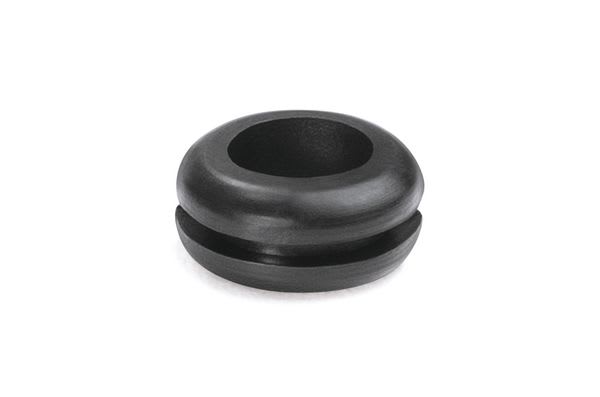 Hellermanntyton - Passe-Fils pour Panneaux PVC-FR, retardateur de flamme, Noir, HV1215