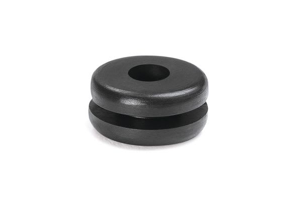 Hellermanntyton - Passe-Fils pour Panneaux PVC-FR, retardateur de flamme, Noir, HV1216