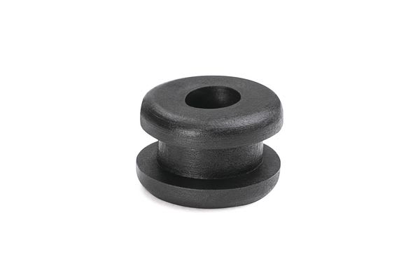 Hellermanntyton - Passe-Fils pour Panneaux PVC-FR, retardateur de flamme, Noir, HV1218