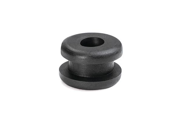 Hellermanntyton - Passe-Fils pour Panneaux PVC-FR, retardateur de flamme, Noir, HV1218