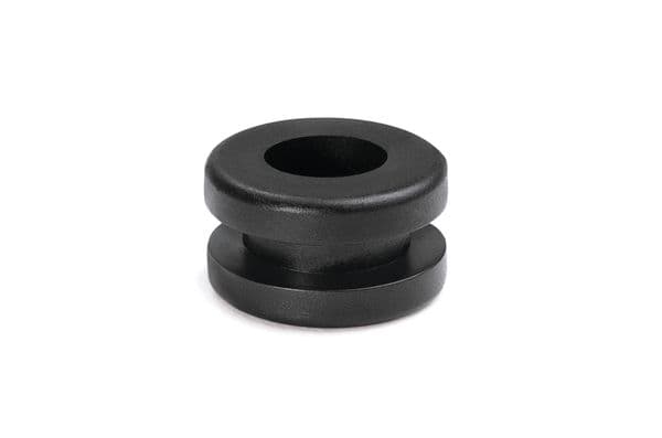 Hellermanntyton - Passe-Fils pour Panneaux PVC-FR, retardateur de flamme, Noir, HV1302
