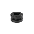 Hellermanntyton - Passe-Fils pour Panneaux PVC-FR, retardateur de flamme, Noir, HV1302