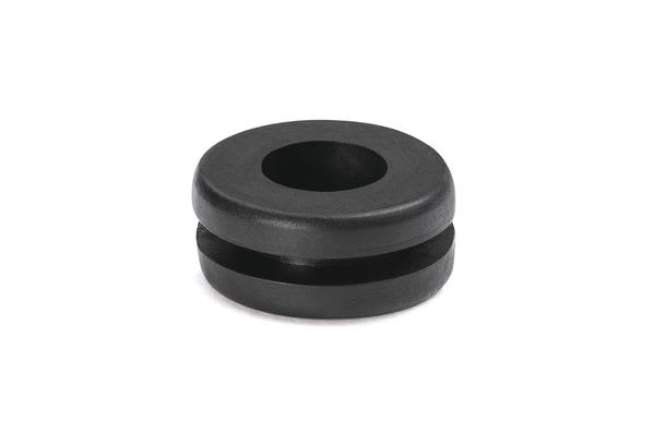 Hellermanntyton - Passe-Fils pour Panneaux PVC-FR, retardateur de flamme, Noir, HV1303