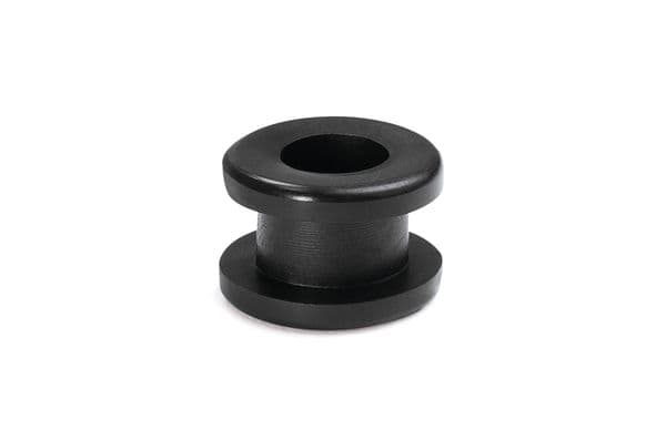 Hellermanntyton - Passe-Fils pour Panneaux PVC-FR, retardateur de flamme, Noir, HV1304