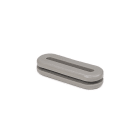 Hellermanntyton - Passe-Fils pour Panneaux PVC-FR, retardateur de flamme, Gris, HV1608