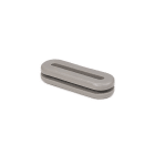 Hellermanntyton - Passe-Fils pour Panneaux PVC-FR, retardateur de flamme, Gris, HV1608