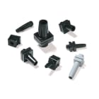 Hellermanntyton - Passe-Fils Arrêt Traction PVC Noir, H126