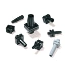 Hellermanntyton - Passe-Fils Arrêt Traction PVC Noir, H126