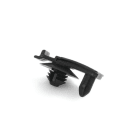 Hellermanntyton - Clip pour connecteur à pied sapin Ø 6.4 à 7.1 mm en PA66HIRHS Noir - FT6LGYCCTS