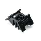 Hellermanntyton - Embase double à visser trou Ø 6 mm en PA66HIRHSW noir - S2HM25