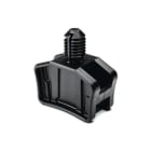 Hellermanntyton - Embase à pied sapin pour trou Ø 12.7 à 13.7 mm en PA66HIRHS noir - S3STM50