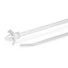 Hellermanntyton - Lanière à pied ancre 100x4.6mm Ø 6.1 à 6.3 mm en PA66 naturel - T50VSL5